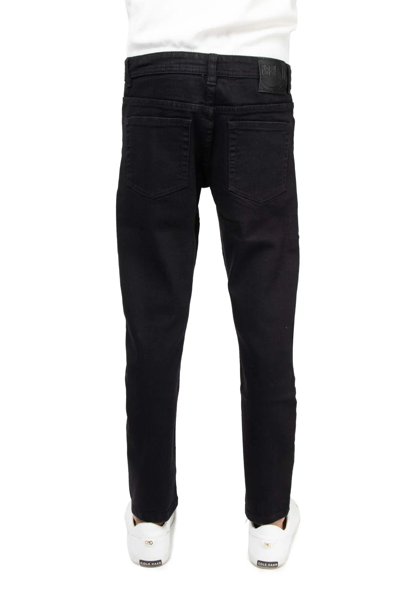 X RAY Boy's Slim Fit Jeans With Rips & Repair